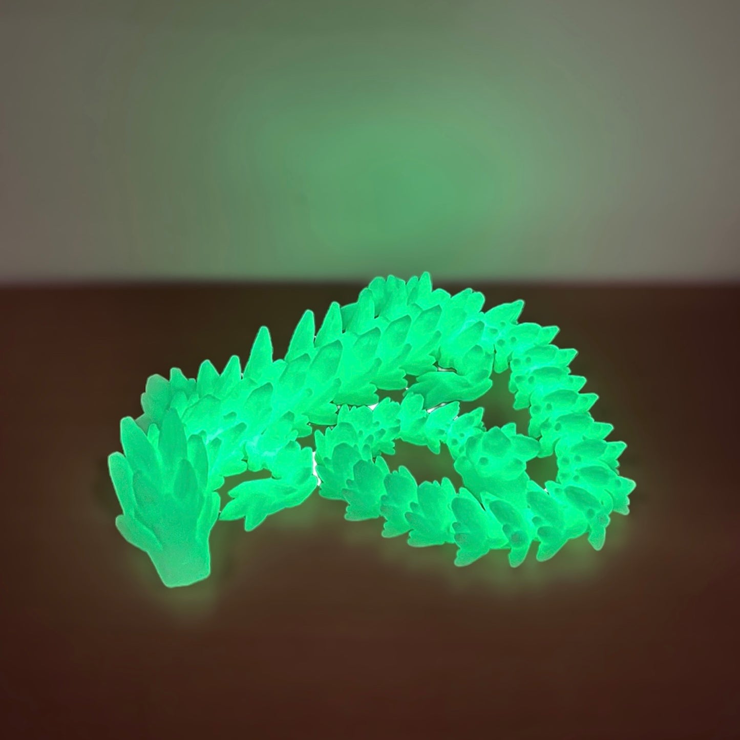 Articulated Gemstone Dragon, Fidget Toy, Desk Stress Toy, Dragon Decoration 3D Printed, Cinderwing3D, Rainbow colors available!!